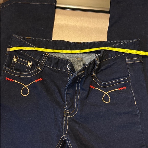 Stylish Dark Blue Women's NTG Jeans - Picture 5 of 9